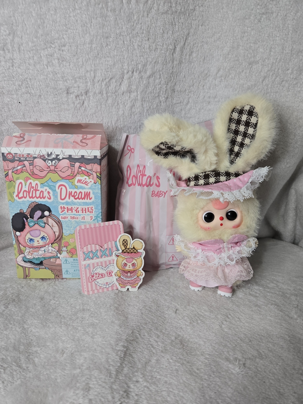 Pink Bunny Plush